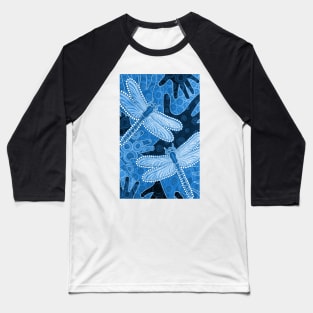 Blue dragonflies Baseball T-Shirt